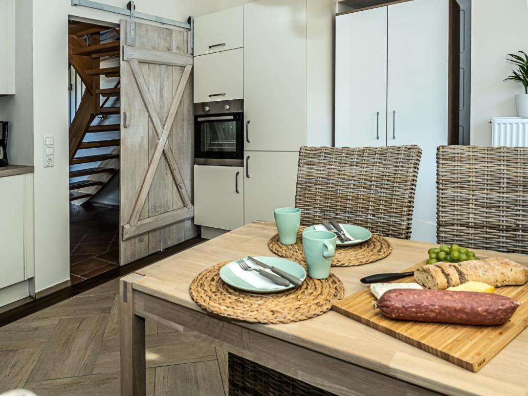 Ferienwohnung Meer Und Muh 프론스토프 외부 사진